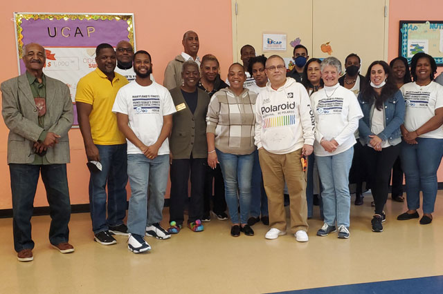 The Prince George's County Democratic Central Committee (PGCDCC) speaking at United Communities Against Poverty, Inc. (UCAP)