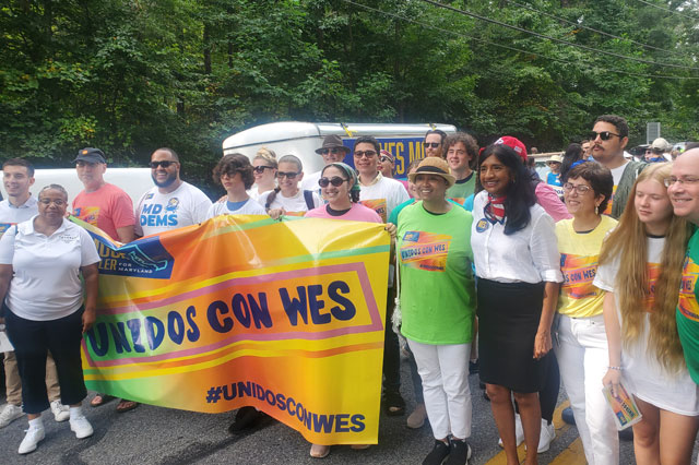 The Prince George's County Democratic Central Committee PGCDCC 2022 campaigning 