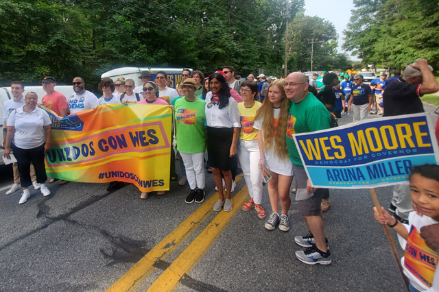 The Prince George's County Democratic Central Committee PGCDCC 2022 campaigning 