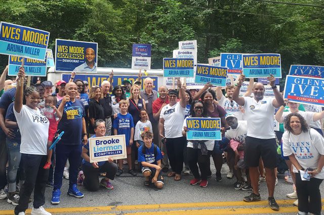 The Prince George's County Democratic Central Committee PGCDCC 2022 campaigning 