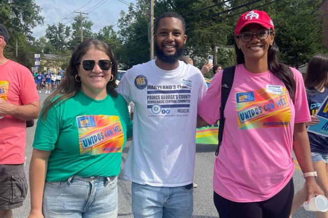 The Prince George's County Democratic Central Committee PGCDCC 2022 campaigning 