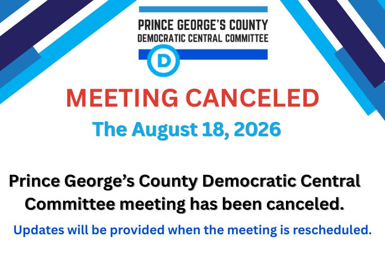 PGCDCC Central Committee 2026 Business Meetings